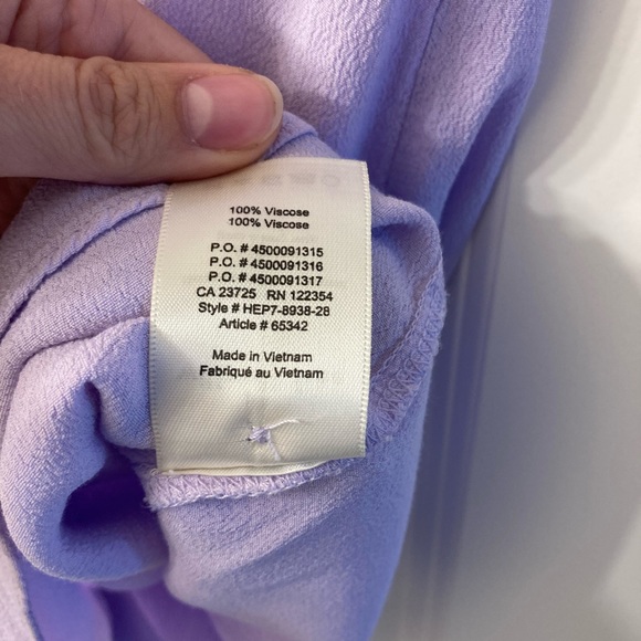 Wilfred Free Button Up V-Neck Mini Shift Dress - Picture 5 of 5